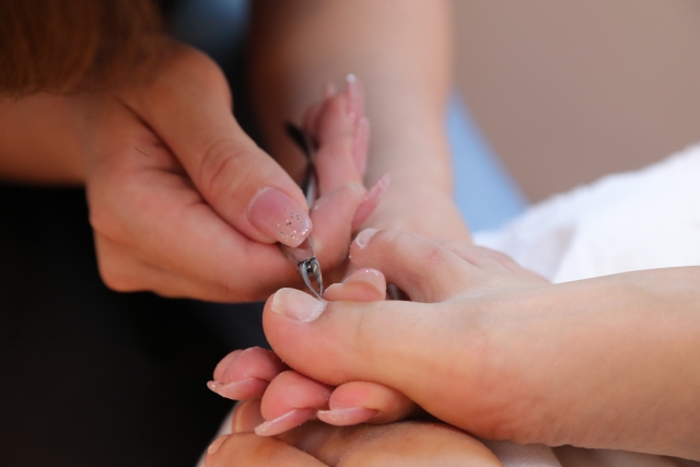 フットネイル施術