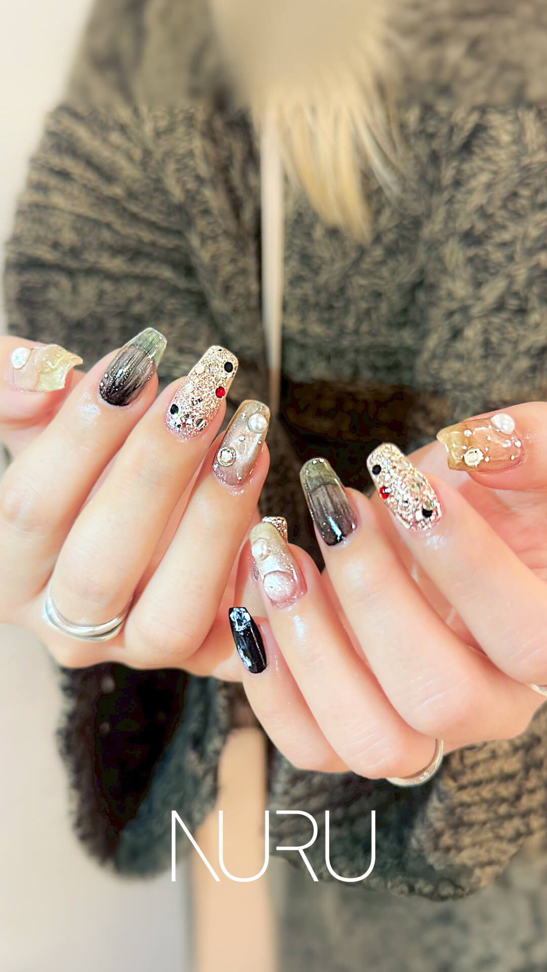 Long nail design