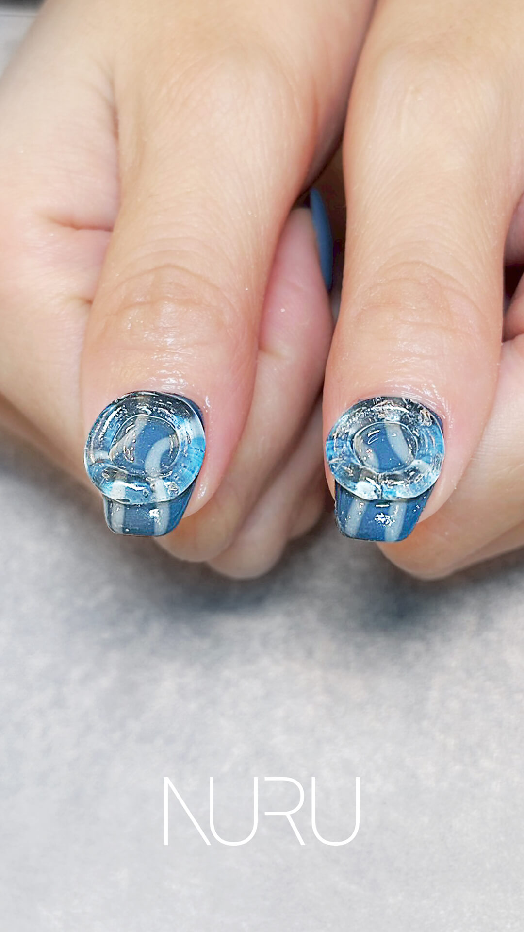 カラフルネイルデザイン例