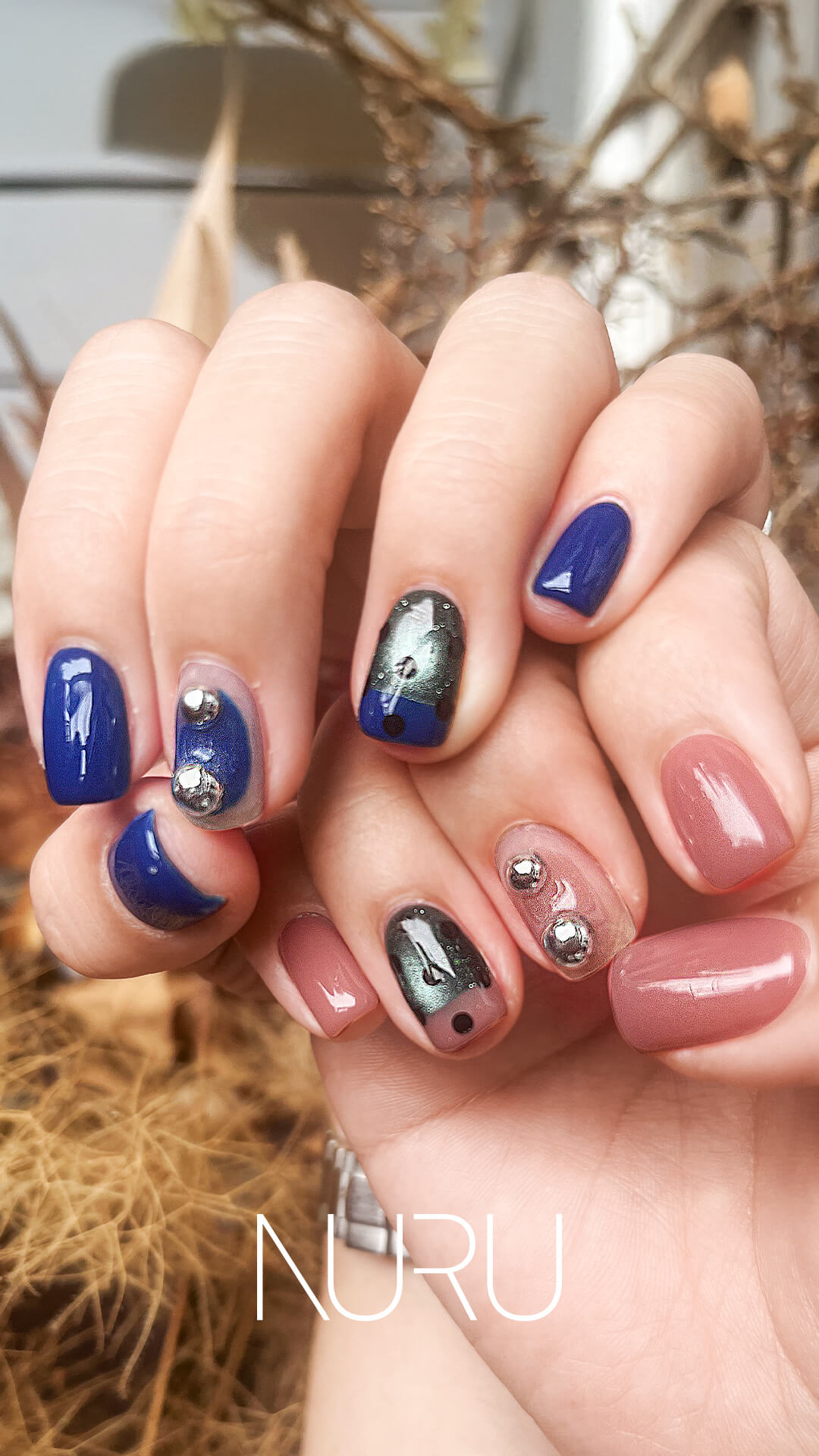 マグネットネイルのバリエーション